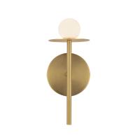 LED Wall Sconce by Kuzco Lighting - Elixir Collection, Brushed Gold Finish - WS15504-BG-UNV