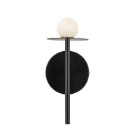 LED Wall Sconce by Kuzco Lighting - Elixir Collection, Black Finish - WS15504-BK-UNV
