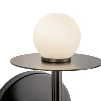 LED Wall Sconce by Kuzco Lighting - Elixir Collection, Black Finish - WS15504-BK-UNV
