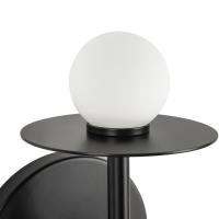 LED Wall Sconce by Kuzco Lighting - Elixir Collection, Black Finish - WS15504-BK-UNV