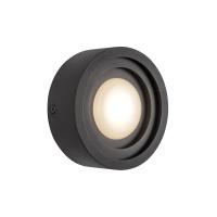 LED Wall Sconce by Kuzco Lighting - Arco Collection, Black Finish - WS21305-BK
