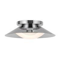 LED Wall Sconce by Kuzco Lighting - Cleo Collection, Chrome/Opal Glass Finish - WS77909-CH/OP
