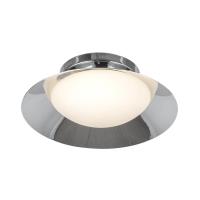 LED Wall Sconce by Kuzco Lighting - Cleo Collection, Chrome/Opal Glass Finish - WS77909-CH/OP