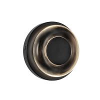LED Wall Sconce by Kuzco Lighting - Stephord Collection, Black/Clear Glass Finish - WS97204-BK/CL