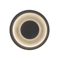 LED Wall Sconce by Kuzco Lighting - Stephord Collection, Black/Frosted Glass Finish - WS97204-BK/FR
