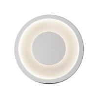 LED Wall Sconce by Kuzco Lighting - Stephord Collection, Chrome/Frosted Glass Finish - WS97204-CH/FR