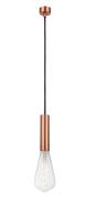 One Light Mini Pendant by Innovations - Auralume Collection, Antique Copper Finish - 198-1P-AC