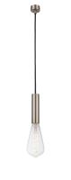 One Light Mini Pendant by Innovations - Auralume Collection, Brushed Satin Nickel Finish - 198-1P-SN