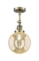 One Light Wall Sconce by Innovations - Franklin Restoration Collection, Antique Brass Finish - 203SW-AB-G208-8