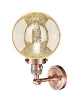 One Light Wall Sconce by Innovations - Franklin Restoration Collection, Antique Copper Finish - 203SW-AC-G208-8