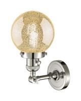 One Light Wall Sconce by Innovations - Franklin Restoration Collection, Polished Nickel Finish - 203SW-PN-G208-6