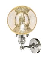 One Light Wall Sconce by Innovations - Franklin Restoration Collection, Polished Nickel Finish - 203SW-PN-G208-8