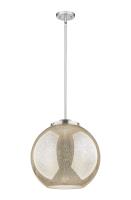 Three Light Pendant by Innovations - Essex Collection, Brushed Satin Nickel Finish - 221-3S-SN-G128-16