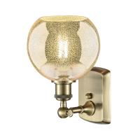 One Light Wall Sconce by Innovations - Ballston Collection, Antique Brass Finish - 516-1W-AB-G128-8