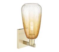 One Light Wall Sconce by Innovations - Arcadia Collection, Antique Brass Finish - 716-1W-AB-G480-6AM