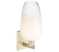 One Light Wall Sconce by Innovations - Arcadia Collection, Antique Brass Finish - 716-1W-AB-G484-7OP