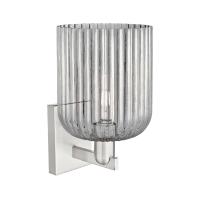 One Light Wall Sconce by Innovations - Arcadia Collection, Brushed Satin Nickel Finish - 716-1W-SN-G559-8SM