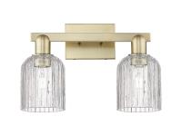 Two Light Bath Vanity by Innovations - Arcadia Collection, Antique Brass Finish - 716-2W-AB-G559-5CL