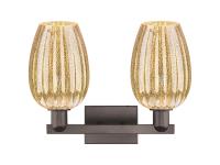 Two Light Bath Vanity by Innovations - Arcadia Collection, Oil Rubbed Bronze Finish - 716-2W-OB-G457-6ME