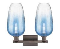 Two Light Bath Vanity by Innovations - Arcadia Collection, Oil Rubbed Bronze Finish - 716-2W-OB-G484-7SB