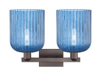 Two Light Bath Vanity by Innovations - Arcadia Collection, Oil Rubbed Bronze Finish - 716-2W-OB-G559-8BL
