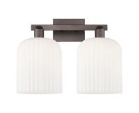 Two Light Bath Vanity by Innovations - Arcadia Collection, Oil Rubbed Bronze Finish - 716-2W-OB-G559-8GWH