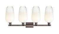 Four Light Bath Vanity by Innovations - Arcadia Collection, Oil Rubbed Bronze Finish - 716-4W-OB-G484-7OP