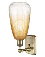 One Light Wall Sconce by Innovations - Ballston Collection, Antique Brass Finish - 516-1W-AB-G480-6AM