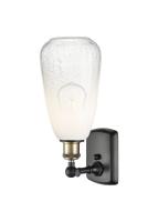 One Light Wall Sconce by Innovations - Ballston Collection, Black Antique Brass Finish - 516-1W-BAB-G480-6OP