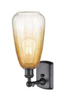 One Light Wall Sconce by Innovations - Ballston Collection, Matte Black Finish - 516-1W-BK-G480-6AM