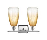 Two Light Bath Vanity by Innovations - Ballston Collection, Brushed Satin Nickel Finish - 516-2W-SN-G480-6AM