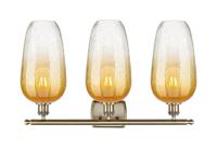 Three Light Bath Vanity by Innovations - Ballston Collection, Antique Brass Finish - 516-3W-AB-G484-7AM
