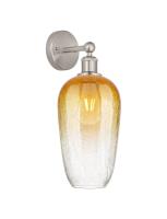 One Light Wall Sconce by Innovations - Edison Collection, Brushed Satin Nickel Finish - 616-1W-SN-G484-7AM
