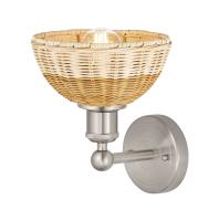 One Light Wall Sconce by Innovations - Edison Collection, Brushed Satin Nickel Finish - 616-1W-SN-NBD2-75-NAT