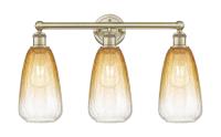 Three Light Bath Vanity by Innovations - Edison Collection, Antique Brass Finish - 616-3W-AB-G480-6AM