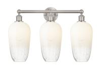 Three Light Bath Vanity by Innovations - Edison Collection, Brushed Satin Nickel Finish - 616-3W-SN-G484-7OP