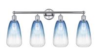 Four Light Bath Vanity by Innovations - Edison Collection, Polished Chrome Finish - 616-4W-PC-G480-6SB
