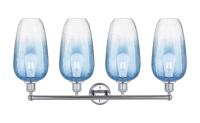 Four Light Bath Vanity by Innovations - Edison Collection, Polished Chrome Finish - 616-4W-PC-G484-7SB
