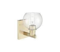 One Light Wall Sconce by Innovations - Arcadia Collection, Antique Brass Finish - 716-1W-AB-G122-6