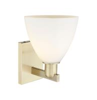 One Light Wall Sconce by Innovations - Arcadia Collection, Antique Brass Finish - 716-1W-AB-GBD-751