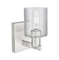 One Light Wall Sconce by Innovations - Arcadia Collection, Brushed Satin Nickel Finish - 716-1W-SN-G112