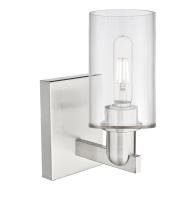 One Light Wall Sconce by Innovations - Arcadia Collection, Brushed Satin Nickel Finish - 716-1W-SN-G802