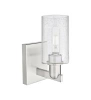 One Light Wall Sconce by Innovations - Arcadia Collection, Brushed Satin Nickel Finish - 716-1W-SN-G804
