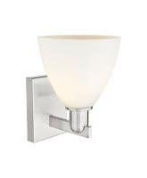 One Light Wall Sconce by Innovations - Arcadia Collection, Brushed Satin Nickel Finish - 716-1W-SN-GBD-751