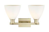 Two Light Bath Vanity by Innovations - Arcadia Collection, Antique Brass Finish - 716-2W-AB-GBD-751