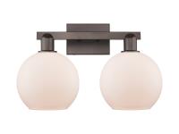 Two Light Bath Vanity by Innovations - Arcadia Collection, Oil Rubbed Bronze Finish - 716-2W-OB-G121-8