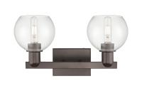 Two Light Bath Vanity by Innovations - Arcadia Collection, Oil Rubbed Bronze Finish - 716-2W-OB-G122-6