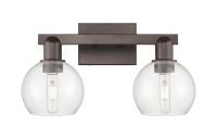 Two Light Bath Vanity by Innovations - Arcadia Collection, Oil Rubbed Bronze Finish - 716-2W-OB-G122-6