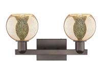 Two Light Bath Vanity by Innovations - Arcadia Collection, Oil Rubbed Bronze Finish - 716-2W-OB-G128-6