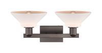 Two Light Bath Vanity by Innovations - Arcadia Collection, Oil Rubbed Bronze Finish - 716-2W-OB-G131